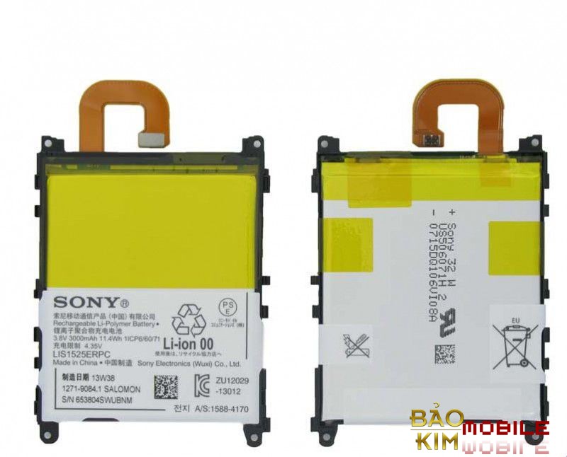 Thay pin Sony Z1 lấy ngay tại Bảo kim.