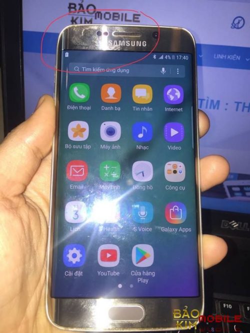 Hiện tượng Samsung S7, S7 Edge bong sơn, tróc thủy trên bề mặt kính