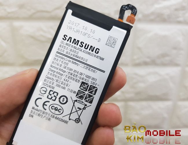 Thay pin Samsung A5 giá rẻ tại Bảo kim mobile
