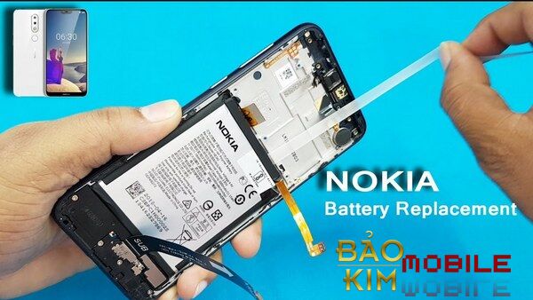 Thay pin Nokia 5.4