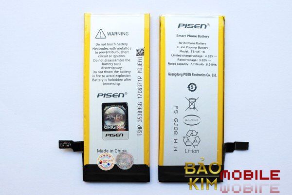 Thay pin Pisen iPhone 11, 11 Pro Max