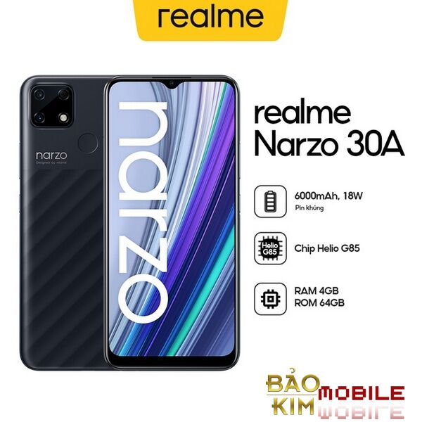 Thay mặt kính Realme Narzo 30A