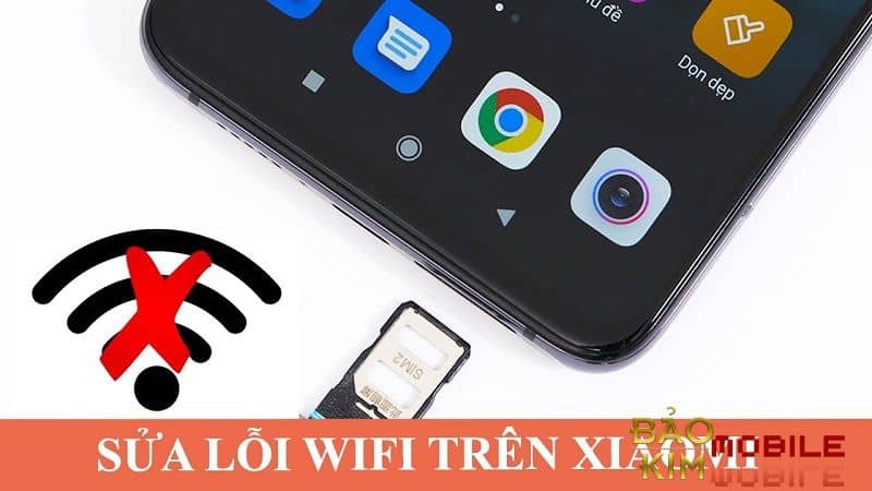 Sửa Xiaomi Mi 11 Ultra lỗi wifi, thay Wifi
